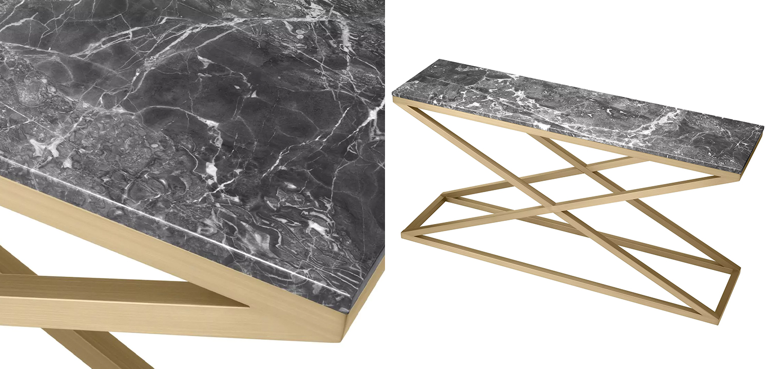 Консоль Eichholtz Console Table Criss Cross - фото