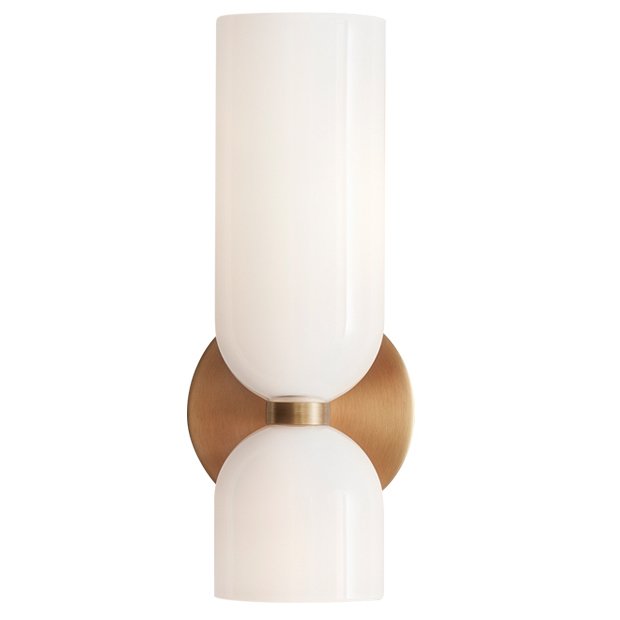 Бра Lightmaker Studio Edie Sconce White Медь Белый в Омске | Loft Concept 