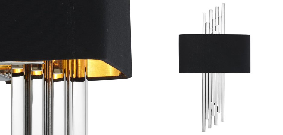 Бра Eichholtz Wall Lamp Caruso Nickel Бра Eichholtz Wall Lamp Caruso Nickel - Loft-Concept в Омске