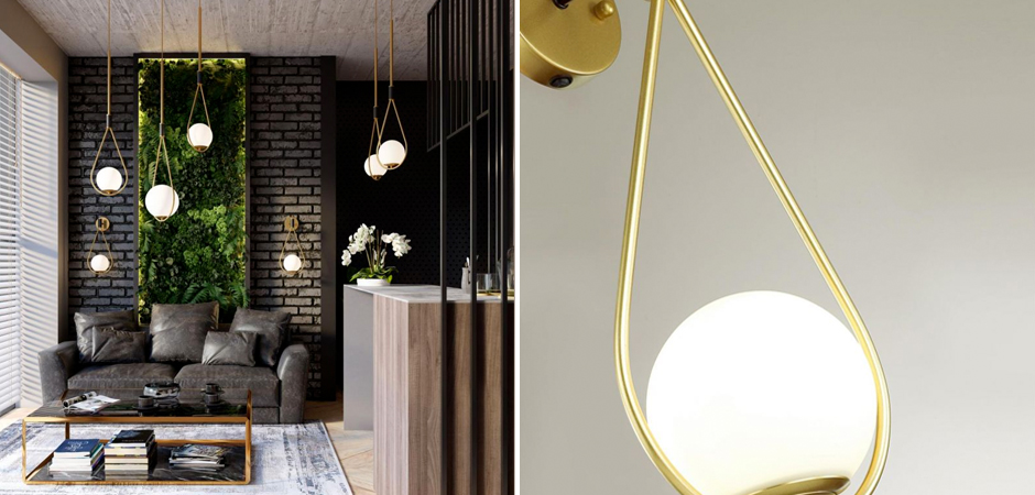 Бра B.LUX C Ball gold 22 Бра B.LUX C Ball gold 22 - Loft-Concept в Омске