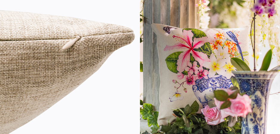 Декоративная подушка Pink Hibiscus Pillow Декоративная подушка Pink Hibiscus Pillow - Loft-Concept в Омске