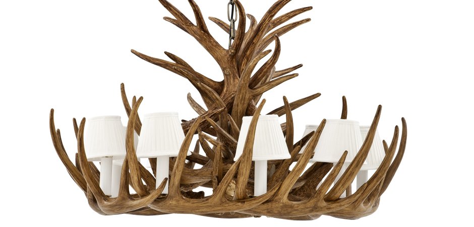 Люстра Eichholtz Chandelier Horn Highlands - Loft-Concept в Омске