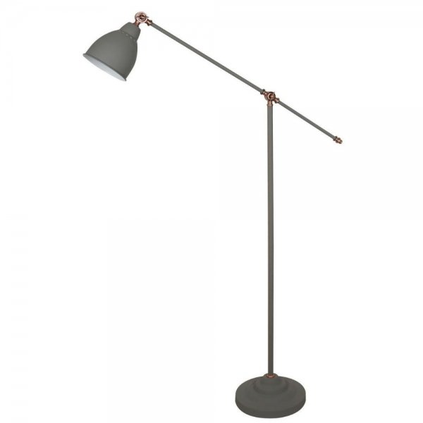 Торшер Holder Floor Lamp Grey Серый в Омске | Loft Concept 