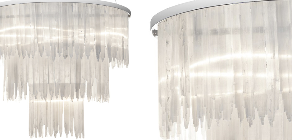 Люстра LAMP SELENITE ROUND chromium 85 Люстра LAMP SELENITE ROUND chromium 85 - Loft-Concept в Омске