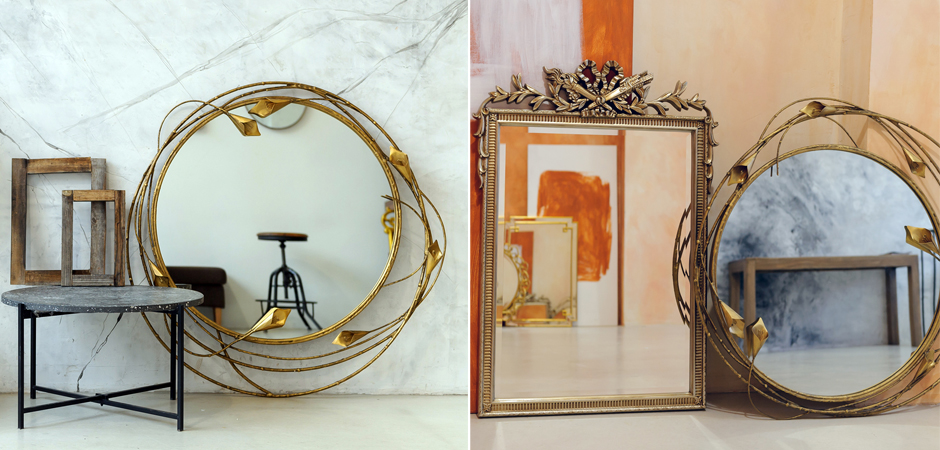 Зеркало Liana with Flower Mirror Зеркало Liana with Flower Mirror - Loft-Concept в Омске