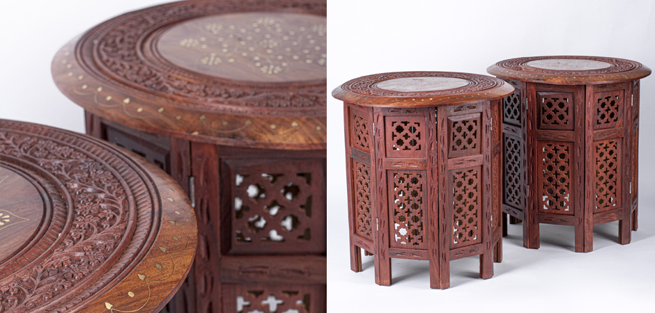 Столик Indian inlay Table Столик Indian inlay Table - Loft-Concept в Омске