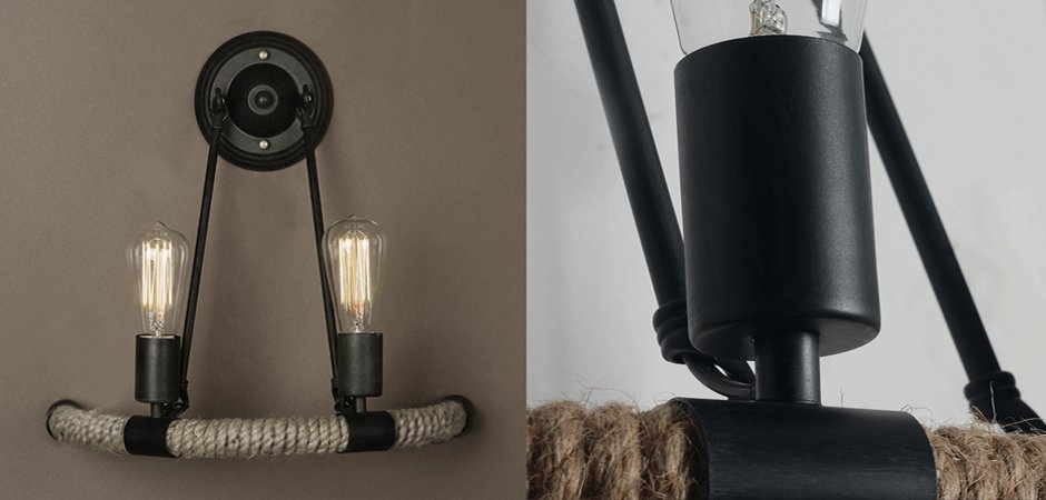 Бра Arco Loft Rope Light Бра Arco Loft Rope Light - Loft-Concept в Омске
