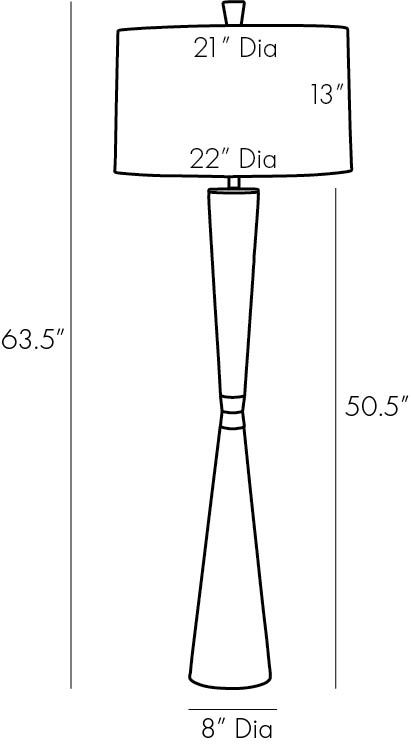 Торшер Arteriors GROM FLOOR LAMP в Омске