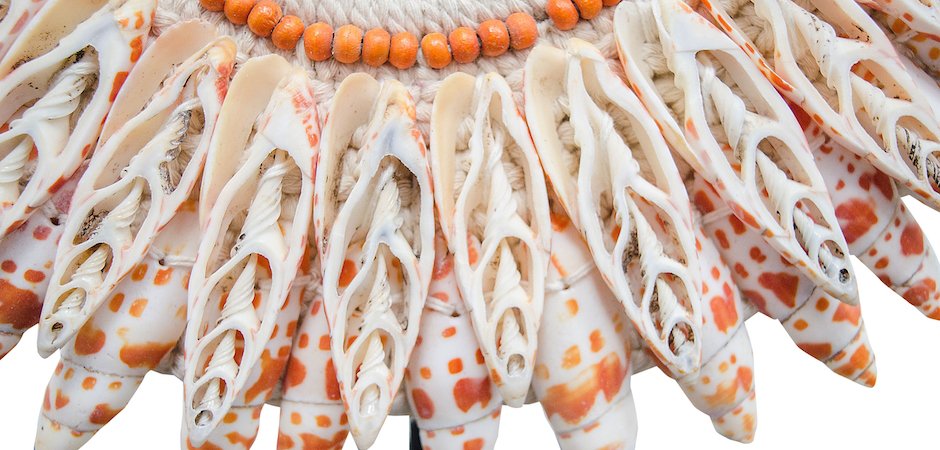 Ожерелье из ракушек на подставке SHELL NECKLACE Ожерелье из ракушек на подставке SHELL NECKLACE - Loft-Concept в Омске
