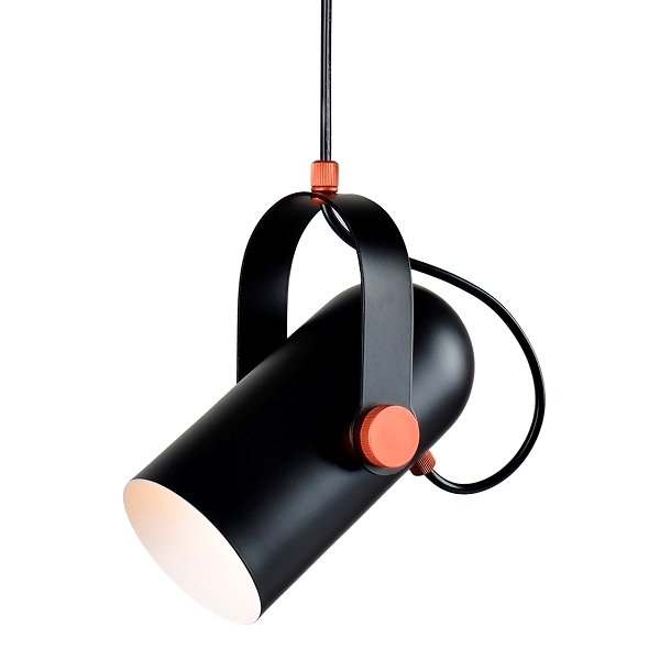 Подвесной светильник Tube Pendant Black I Черный в Омске | Loft Concept 