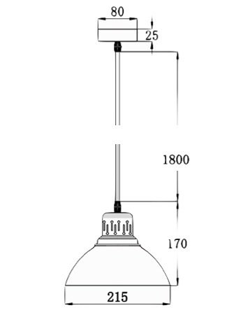 Люстра Loft Rust Pendant в Омске