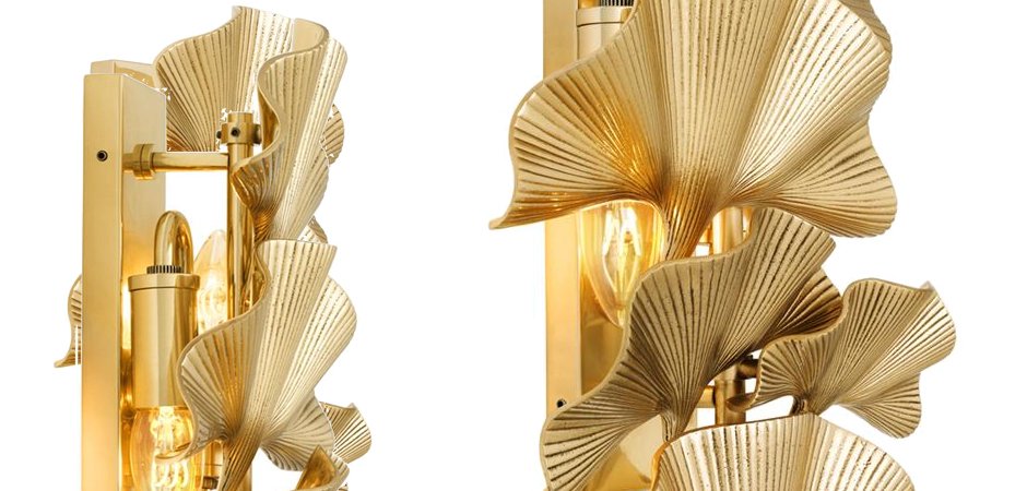 Бра Eichholtz Wall Lamp Olivier Gold 111338 Бра Eichholtz Wall Lamp Olivier Gold 111338 - Loft-Concept в Омске