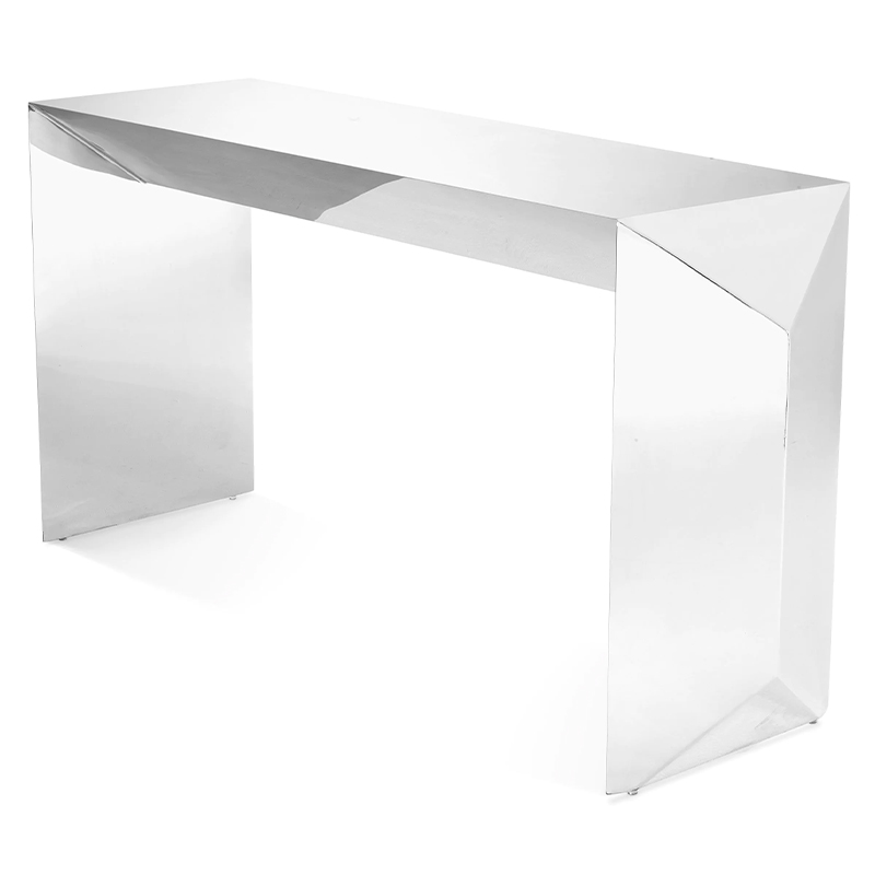 Консоль Eichholtz Console Table Carlow Хром в Омске | Loft Concept 