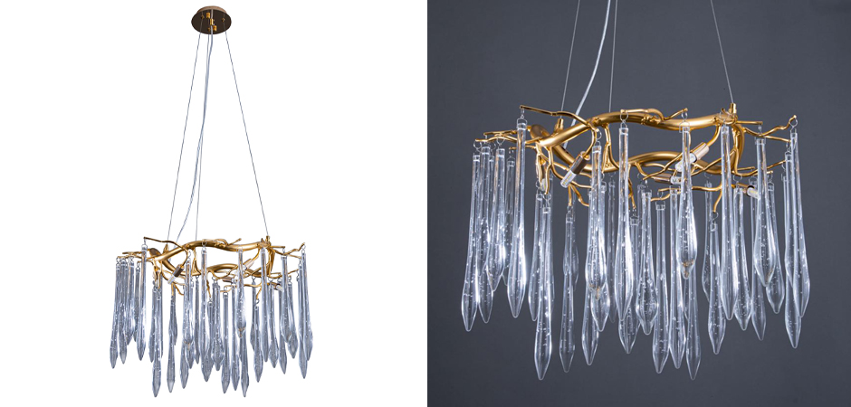 Хрустальная Люстра Whisper Rain Gold Хрустальная Люстра Whisper Rain Gold - Loft-Concept в Омске