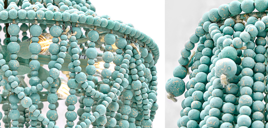 Люстра Chanteuse Chandelier Turquoise Люстра Chanteuse Chandelier Turquoise - Loft-Concept в Омске