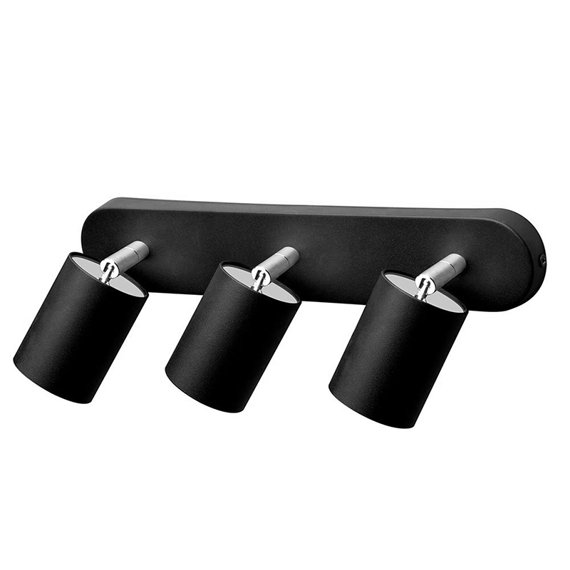 Бра Celis Spot Wall Lamp Trio black Черный в Омске | Loft Concept 