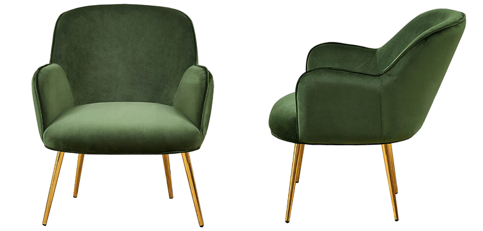 Кресло Waldeck Chair Green Кресло Waldeck Chair Green - Loft-Concept в Омске
