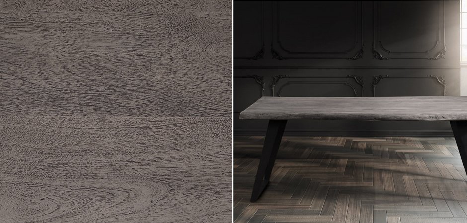 Обеденный стол Eco Dark Wood Обеденный стол Eco Dark Wood - Loft-Concept в Омске