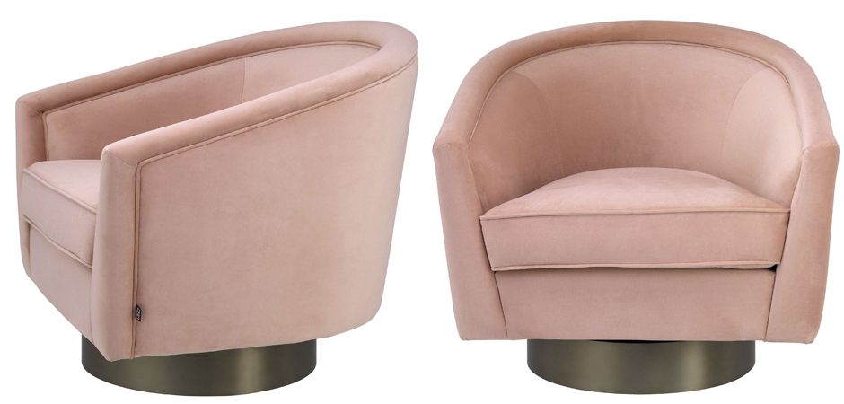 Кресло Eichholtz Swivel Chair Catene nude Кресло Eichholtz Swivel Chair Catene nude - Loft-Concept в Омске