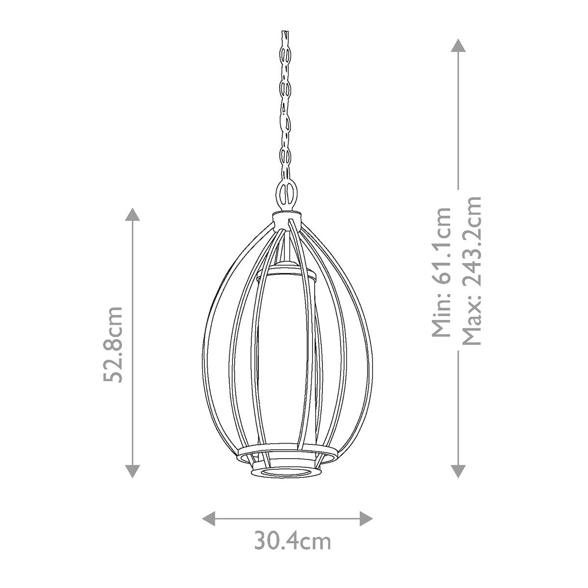 Подвесной светильник овальной формы с цилиндрическим плафоном в цвете сусальное серебро Kichler в Омске