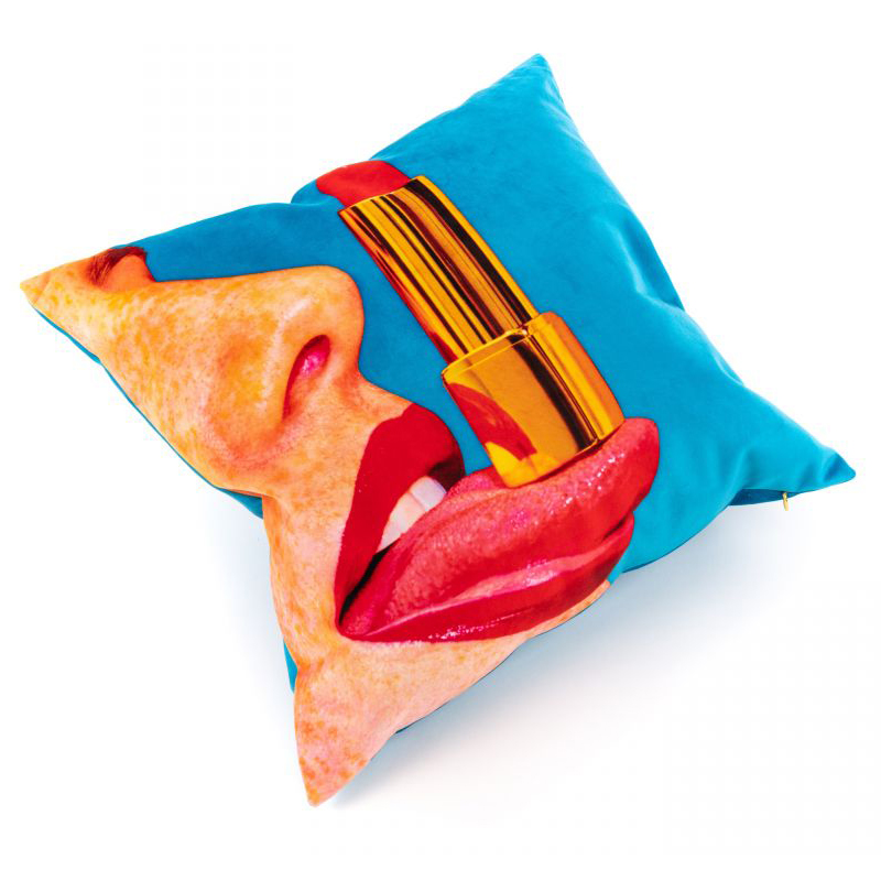 Подушка Seletti Cushion Tongue Мульти в Омске | Loft Concept 