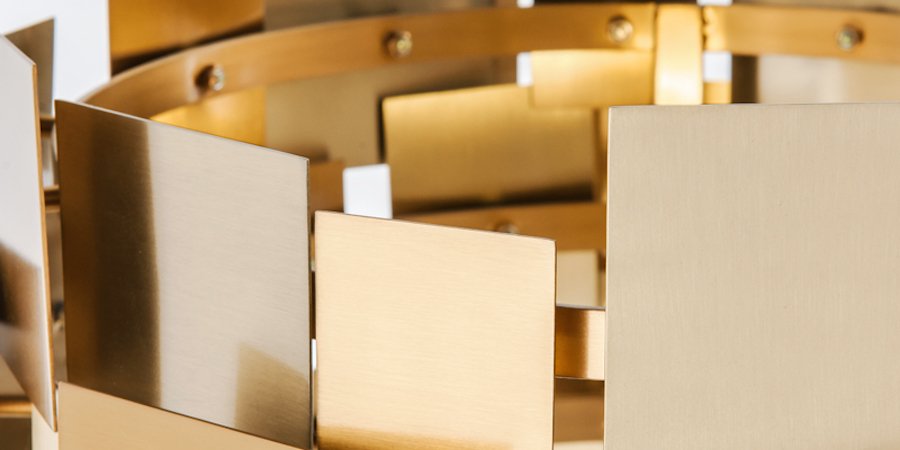 Настольная лампа Gold Plate Table Lamp Настольная лампа Gold Plate Table Lamp - Loft-Concept в Омске
