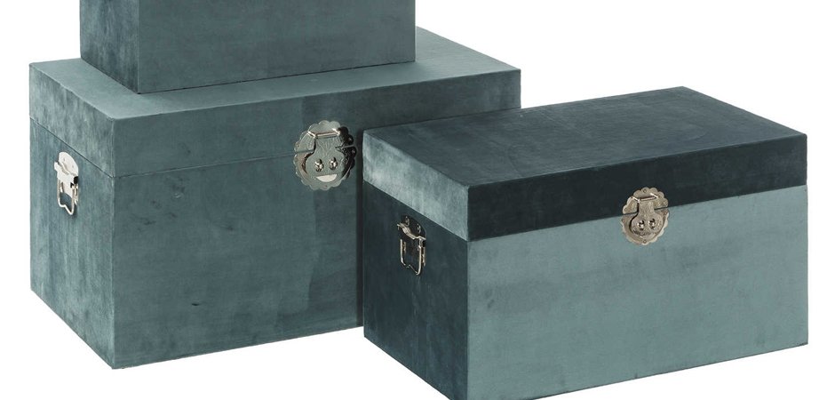Комплект сундуков Turquoise Texture Комплект сундуков Turquoise Texture - Loft-Concept в Омске