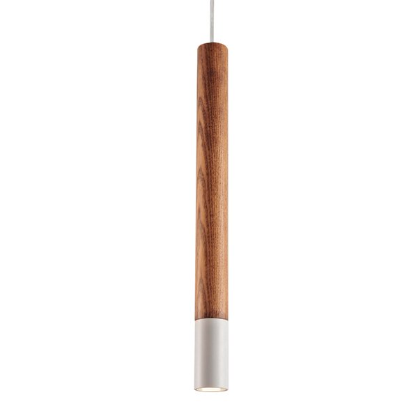 Подвесной светильник Trumpet Wood Pendant Lamp Коричневый в Омске | Loft Concept 