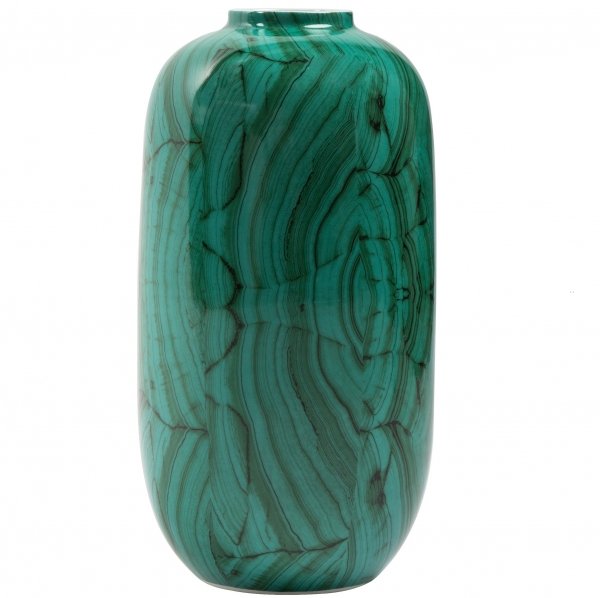 Ваза Malachite Vase Tall Малахит в Омске | Loft Concept 