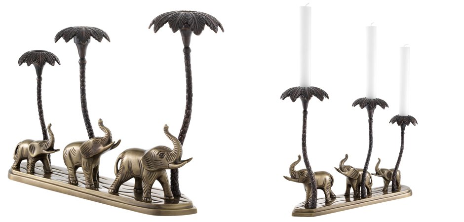 Подсвечник Eichholtz Candle Holder Trio Подсвечник Eichholtz Candle Holder Trio - Loft-Concept в Омске