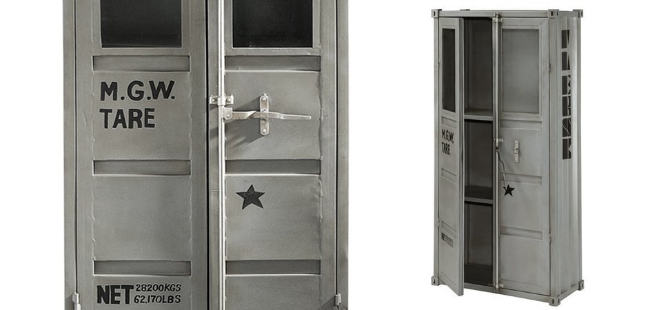 Шкаф-витрина Sea Container M.G.W. Шкаф-витрина Sea Container M.G.W. - Loft-Concept в Омске