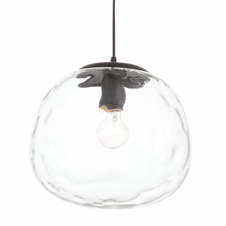 Подвесной светильник Ice Backet Pendant Sphere Black Черный в Омске | Loft Concept 