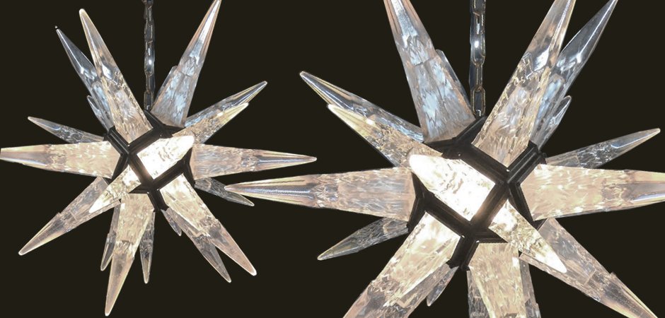 C. J. Weinstein Rock Сrystal Star Chandelier C. J. Weinstein Rock Сrystal Star Chandelier - Loft-Concept в Омске