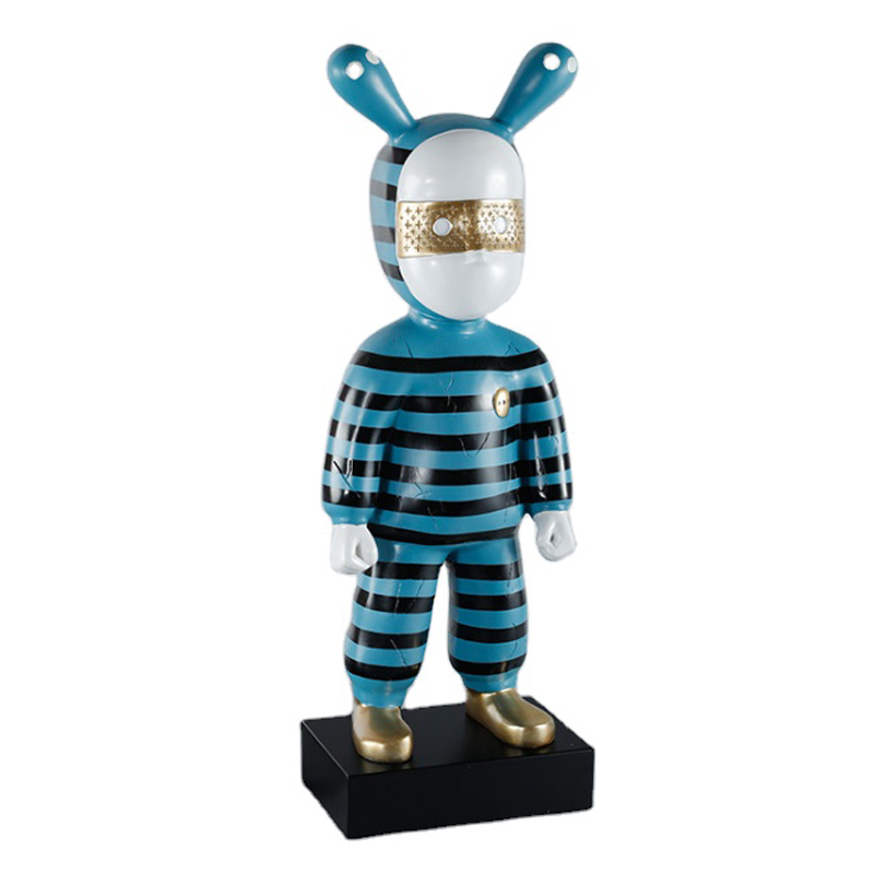 Rolito Large Figurine Blue Синий Черный Золотой в Омске | Loft Concept 