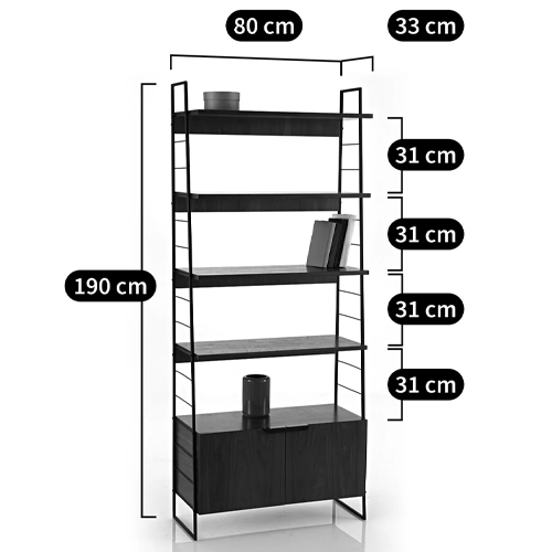 Стеллаж из орехового дерева Olson Rack в Омске