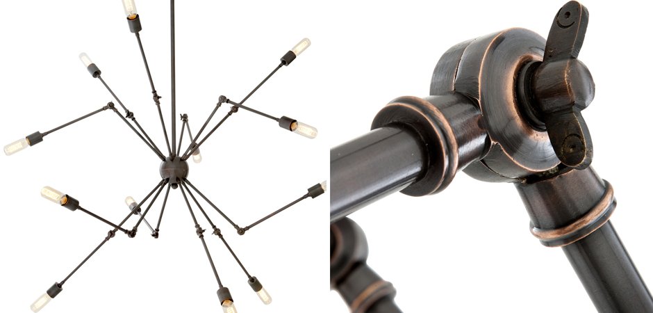 Люстра Eichholtz Ceiling Lamp Spider 12 - Loft-Concept в Омске