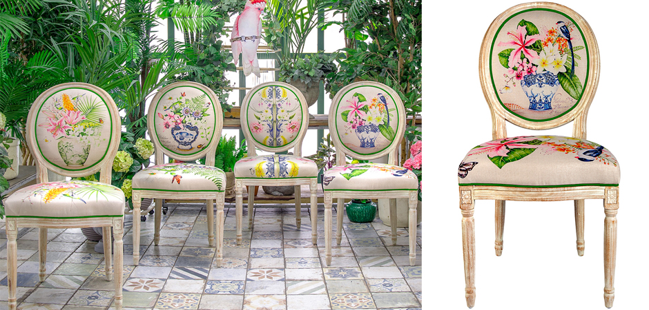 Стул Pink Hibiscus Stool Стул Pink Hibiscus Stool - Loft-Concept в Омске