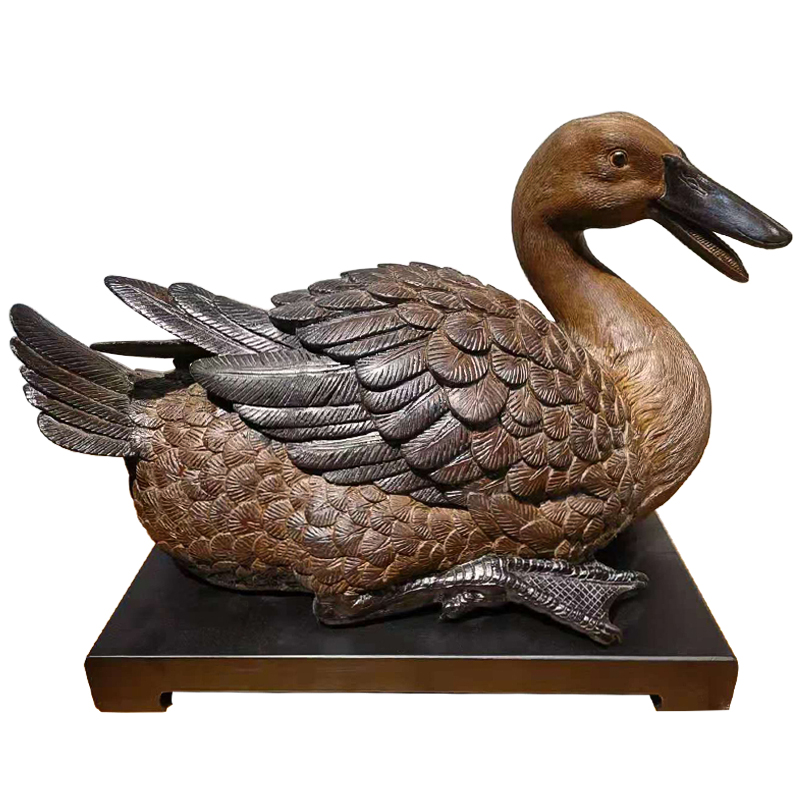 Статуэтка Terracotta Duck Коричневый в Омске | Loft Concept 