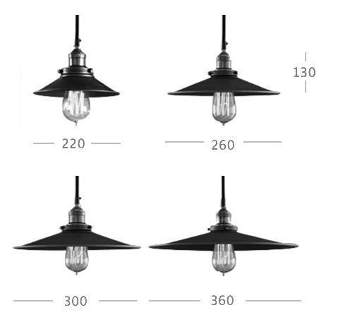 Подвесной светильник Loft Cone Pendant 22 в Омске