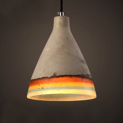 Подвесной светильник Art Concrete Pendant №1 Серый в Омске | Loft Concept 