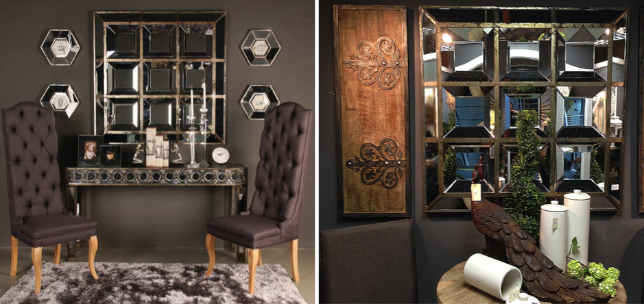Зеркало настенное Patina FourSquare Зеркало настенное Patina FourSquare - Loft-Concept в Омске