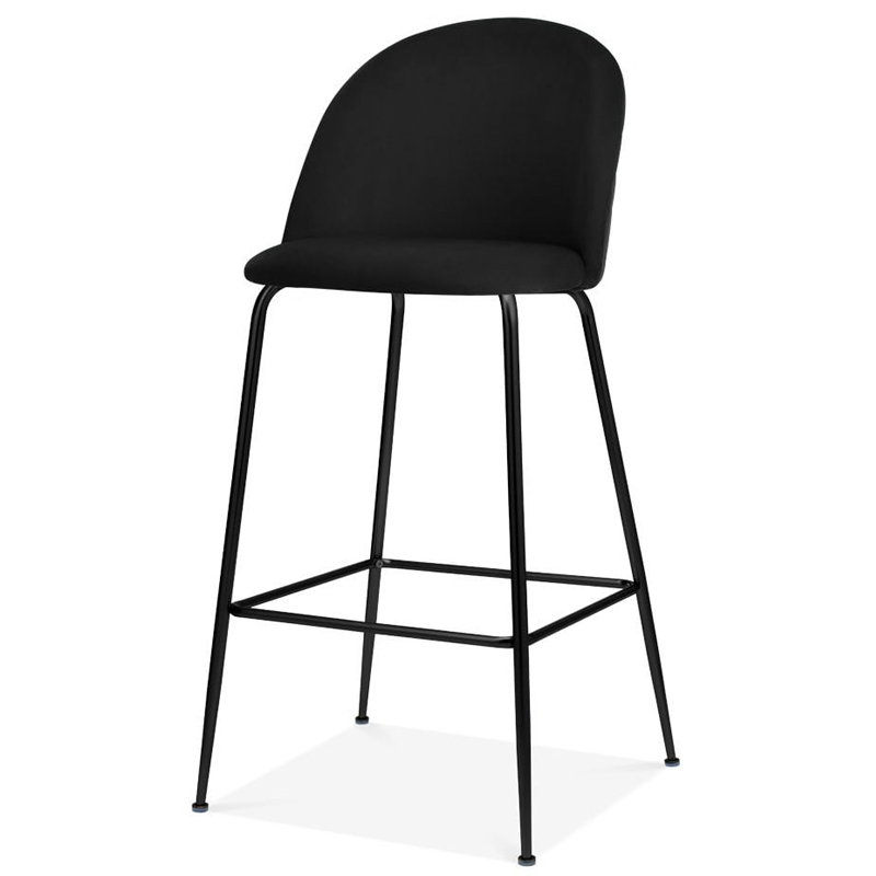 Барный стул Vendramin Bar Stool black Черный в Омске | Loft Concept 