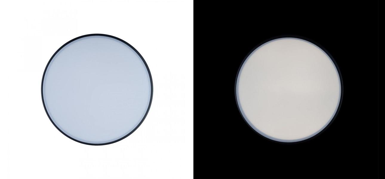 Потолочный светильник Maelis Black диаметр 23 - фото