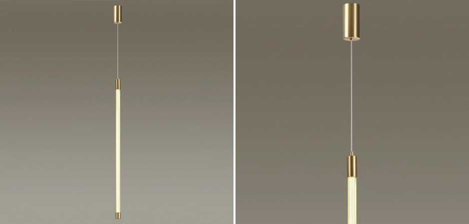 Подвесной светильник Bronze Trumpet tube светодиодный Подвесной светильник Bronze Trumpet tube светодиодный - Loft-Concept в Омске