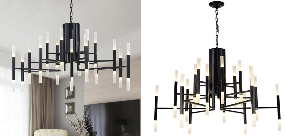 Люстра ALMA LIGHT BARCELONA Black Люстра ALMA LIGHT BARCELONA Black - Loft-Concept в Омске