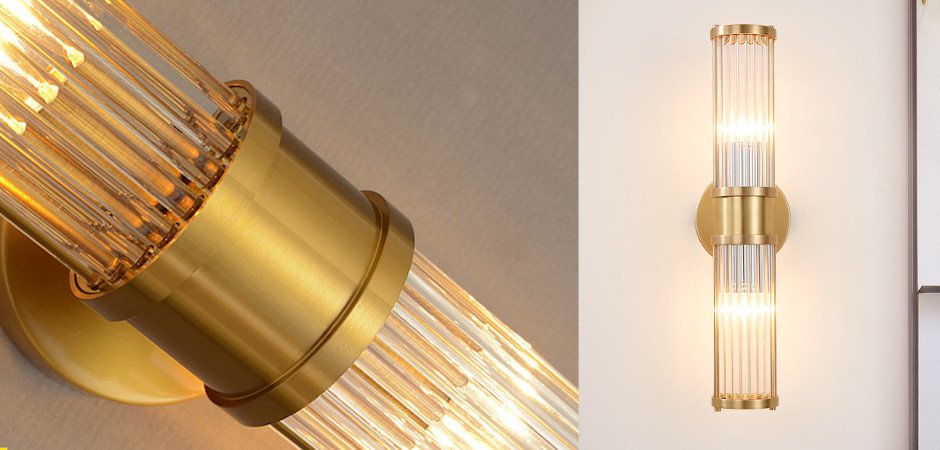 Ralph Lauren Бра Allen Double Light Brass Ralph Lauren Бра Allen Double Light Brass - Loft-Concept в Омске