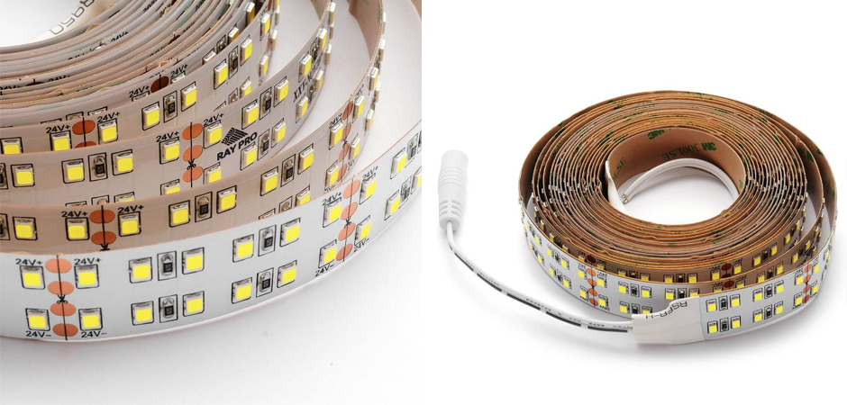 Светодиодная лента 38W/m 240Led/m 2835SMD холодный белый Светодиодная лента 38W/m 240Led/m 2835SMD холодный белый - Loft-Concept в Омске