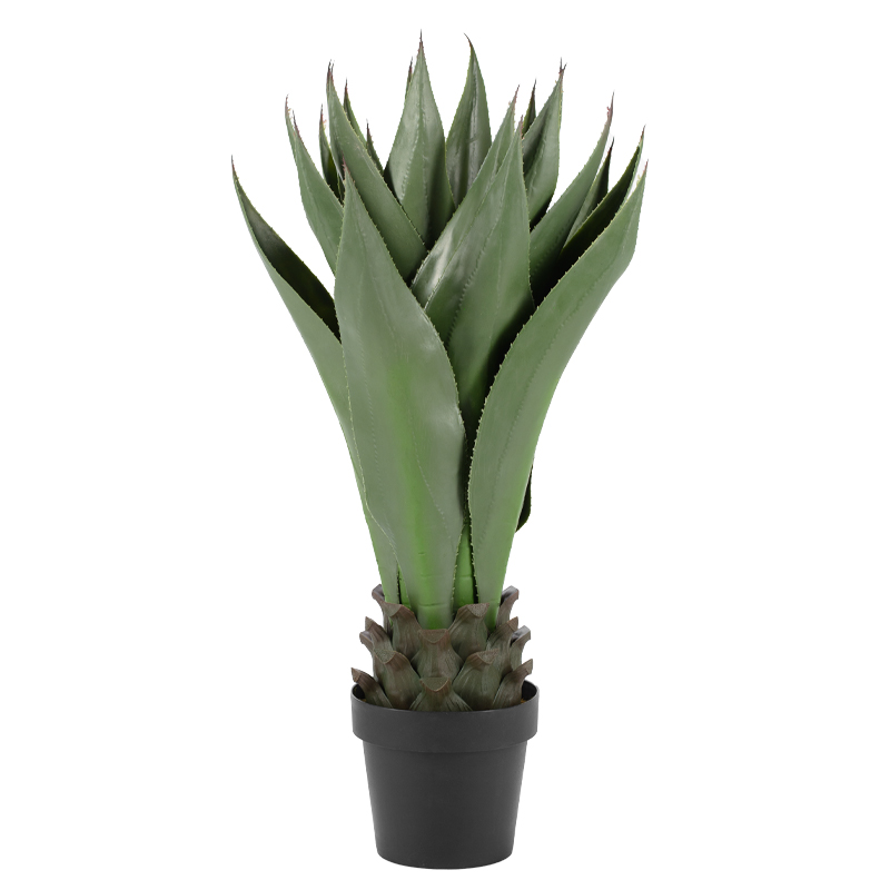 Декоративный искусственный цветок Sansevieria Plant Зеленый в Омске | Loft Concept 