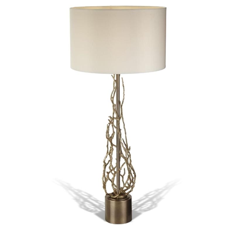 Настольная лампа Frances Table Lamp Латунь в Омске | Loft Concept 