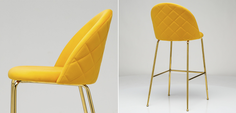 Барный стул Vendramin Bar Stool yellow - Loft-Concept в Омске